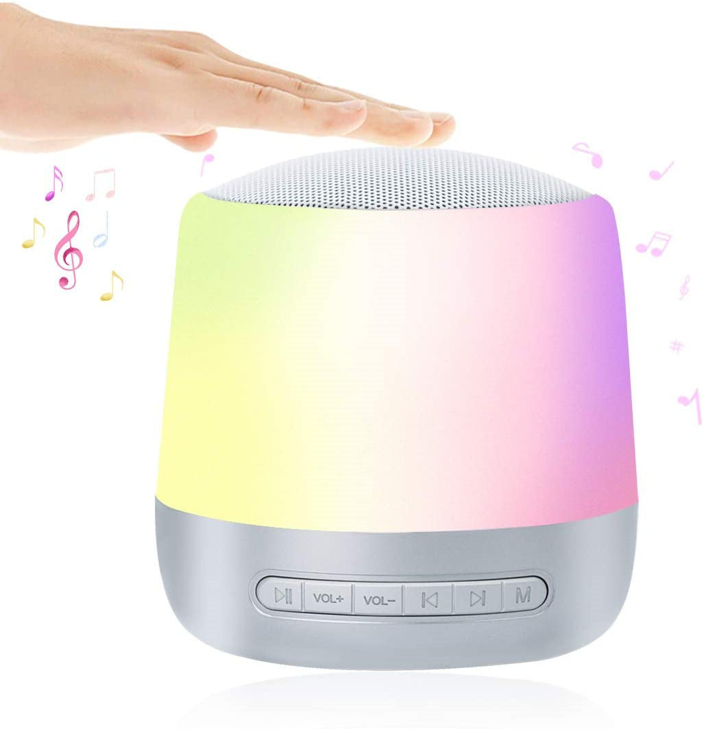 White Noise Machine - USB Powered Noise Maker With Calming Light Speaker For Sleep