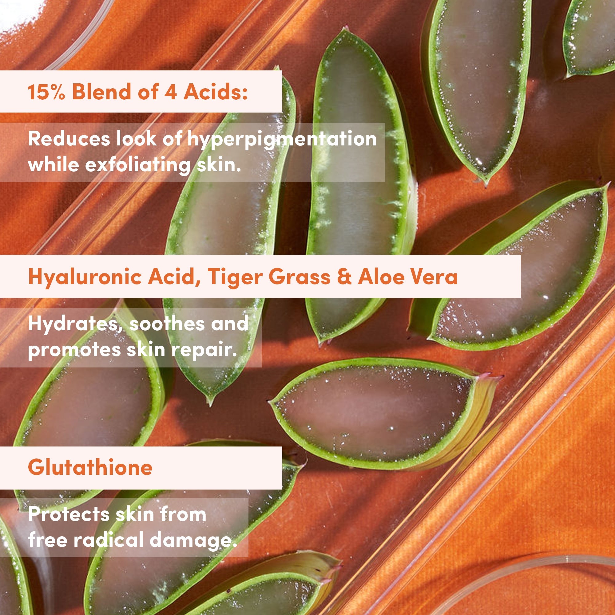 Acid Jelly Serum | UNSPOTTED 4X® Night Serum for Dark Spot Treatment & Skin Brightening