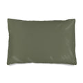 Silk Pillowcase Luxury Sage Green Satin – Handmade Premium Bedding Cover
