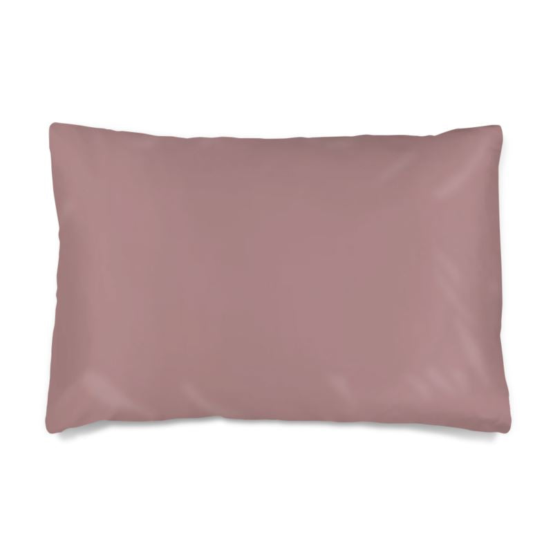 Silk Pillowcase Luxury Dusty Rose Satin – Handmade Premium Pillow Shams