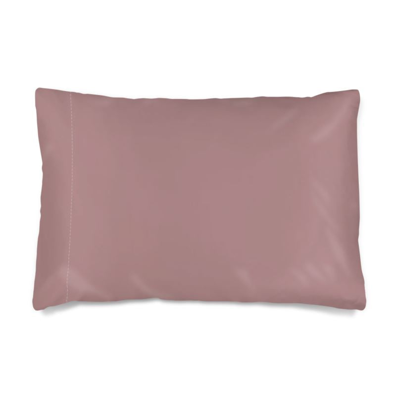 Silk Pillowcase Luxury Dusty Rose Satin – Handmade Premium Pillow Shams