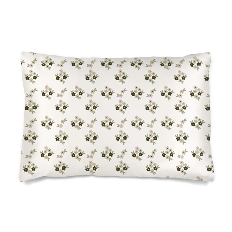 Silk Pillowcase – Luxury Floral Satin Pillow Covers | Handmade Premium Fabric