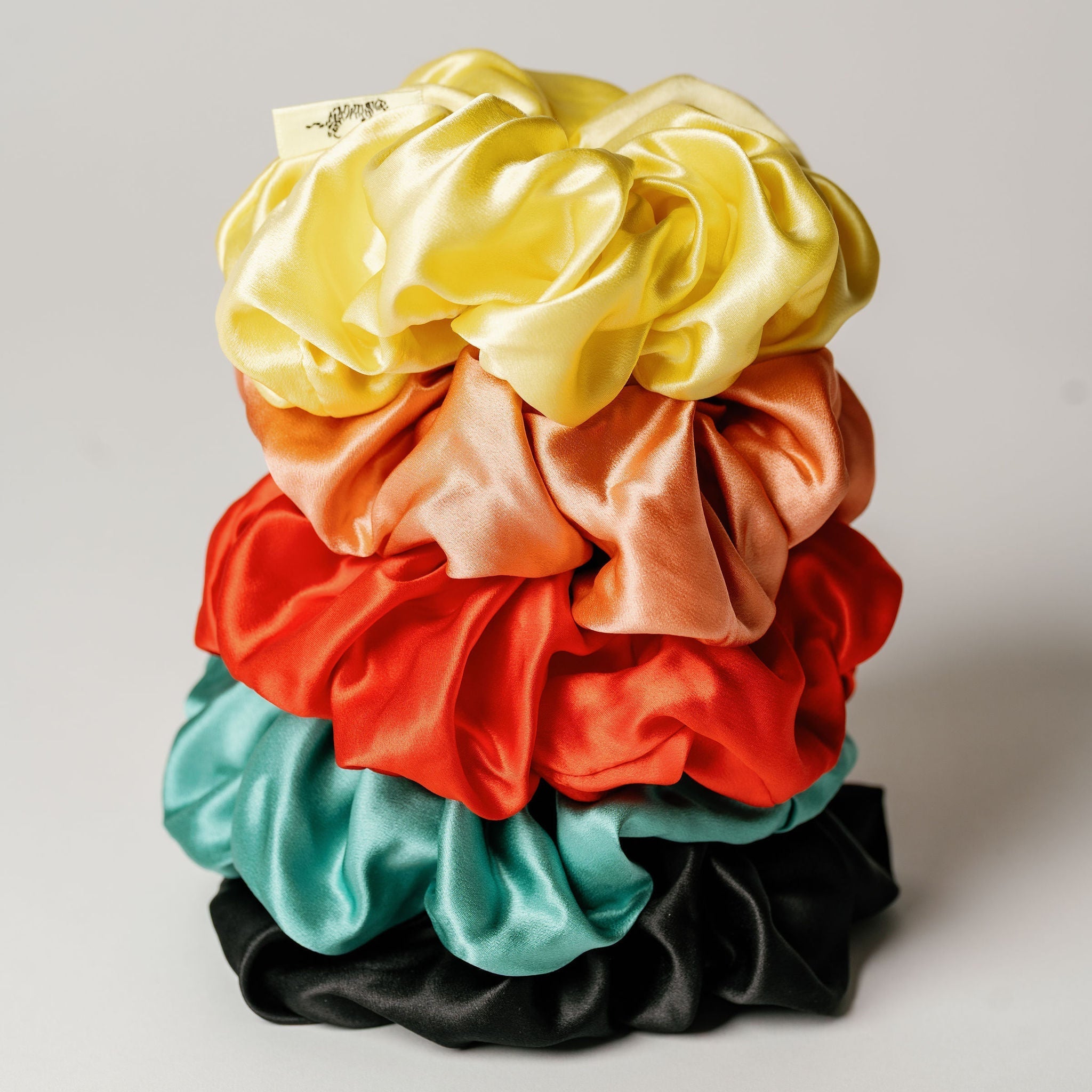 Organic Silk Scrunchie - Oversized Mulberry Hair Tie, Frizz-Free & Gentle