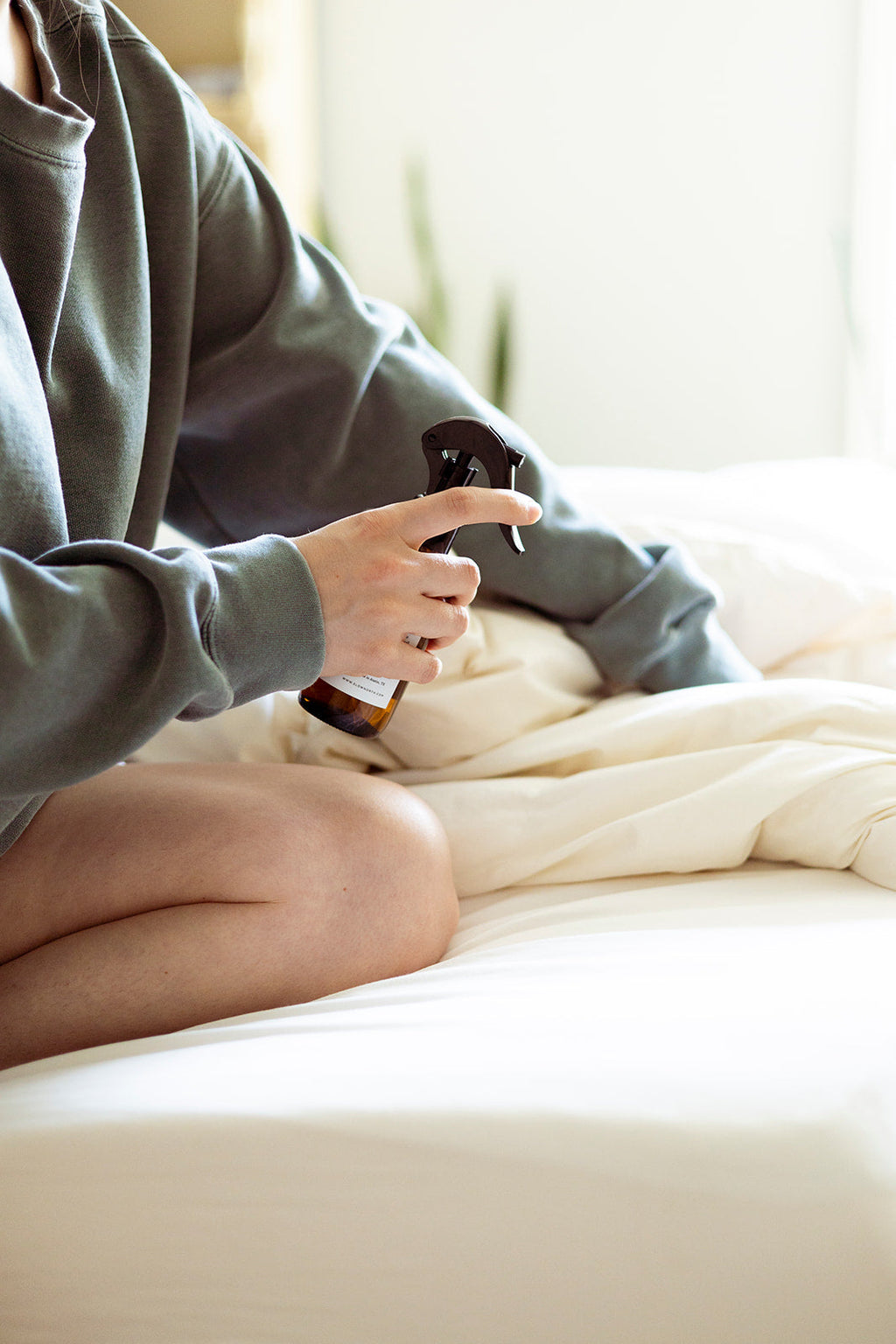 Linen Spray Rosemary Lemon - Natural Essential Oil Aromatherapy Fabric Freshener