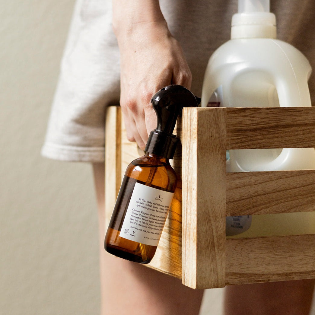 Linen Spray Rosemary Lemon - Natural Essential Oil Aromatherapy Fabric Freshener