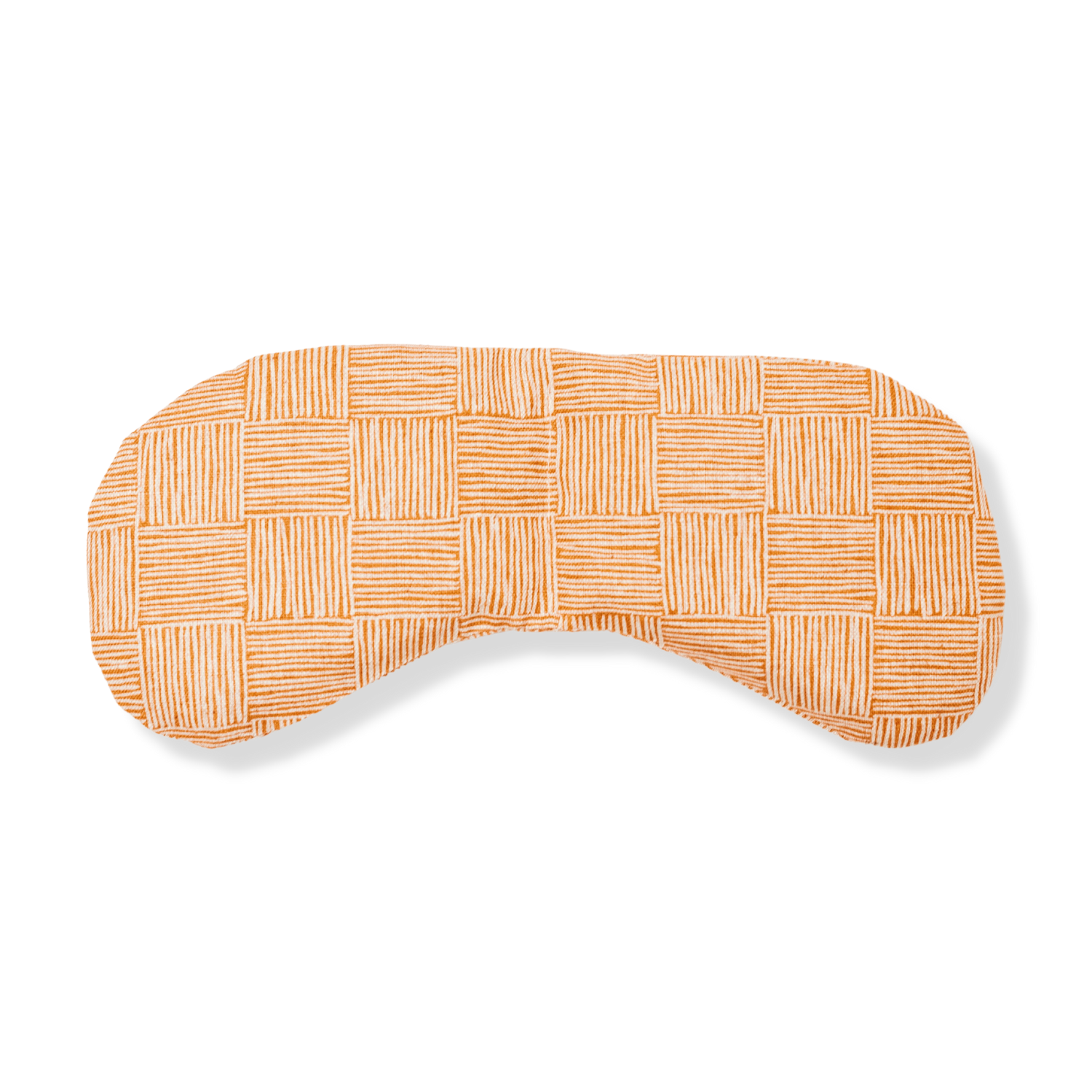 Migraine Relief Eye Mask - Weighted Linen Blend Therapy Pack | Burnt Orange
