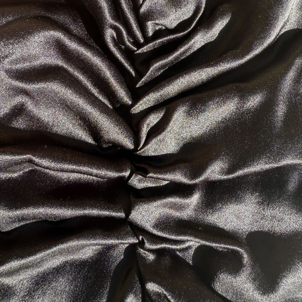 Organic Silk Hair Bonnet – Mulberry Silk Bonnet Black | Handmade 22-Momme Sleep Cap