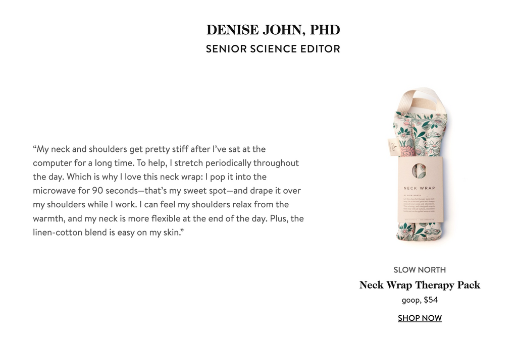 Neck Therapy Wrap - Microwaveable Heat Therapy Pack | Natural Pain Relief