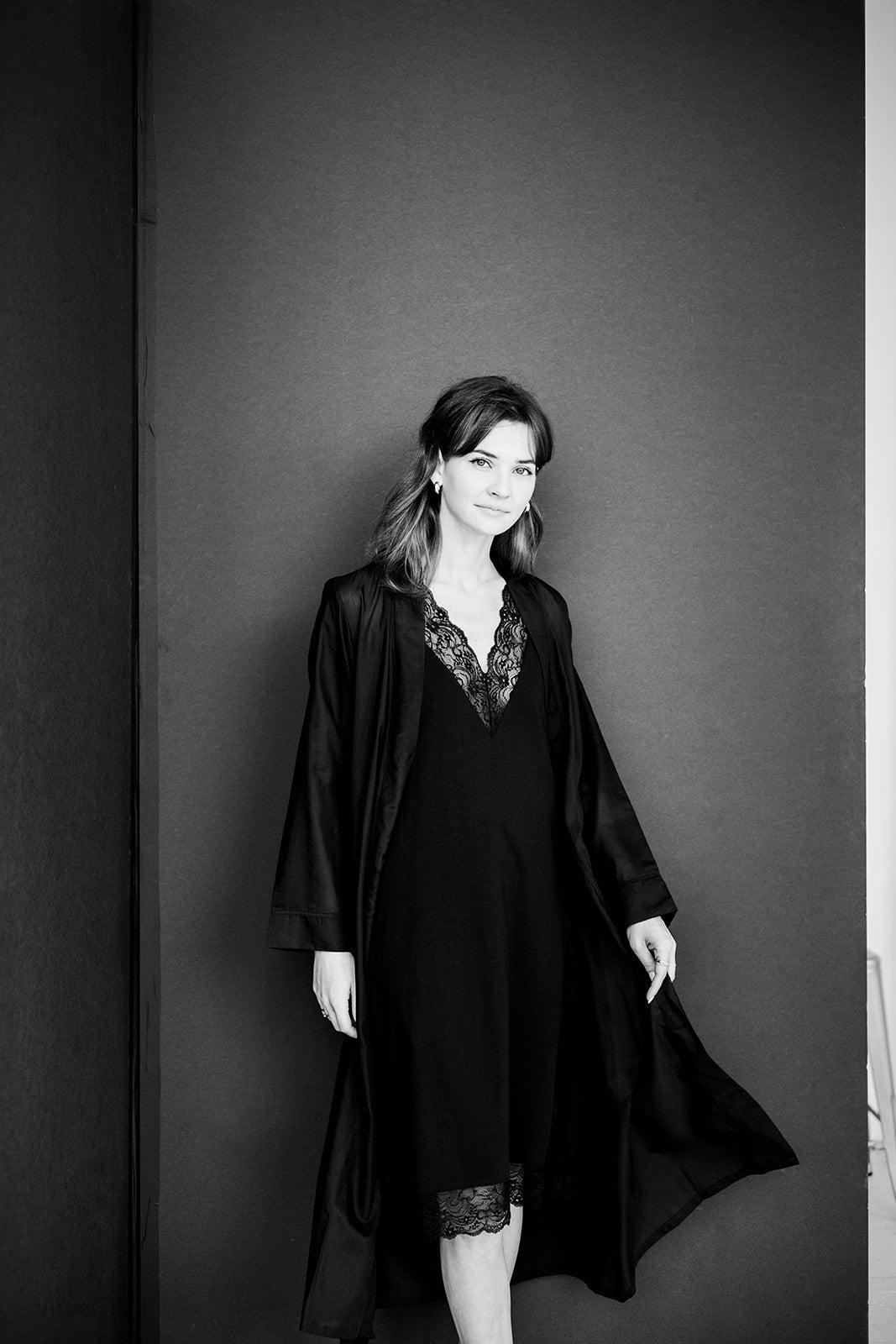 Pima Cotton Nightgown – Simone Lace Trim Soft Breathable Fabric Gown