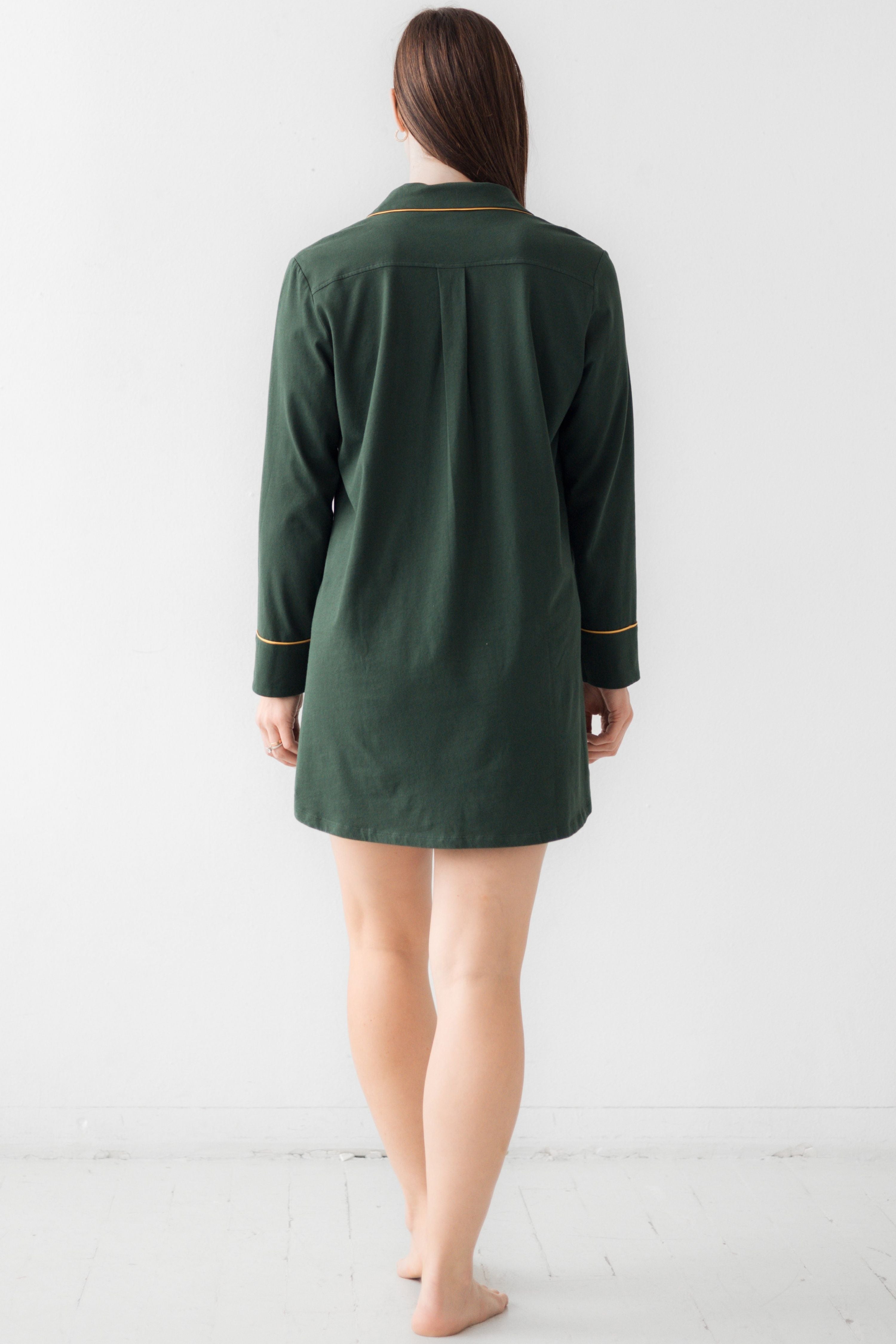 Luxury Sleep Shirt - Classic Pima Cotton Nightshirt | Cozy, Soft & Ethical