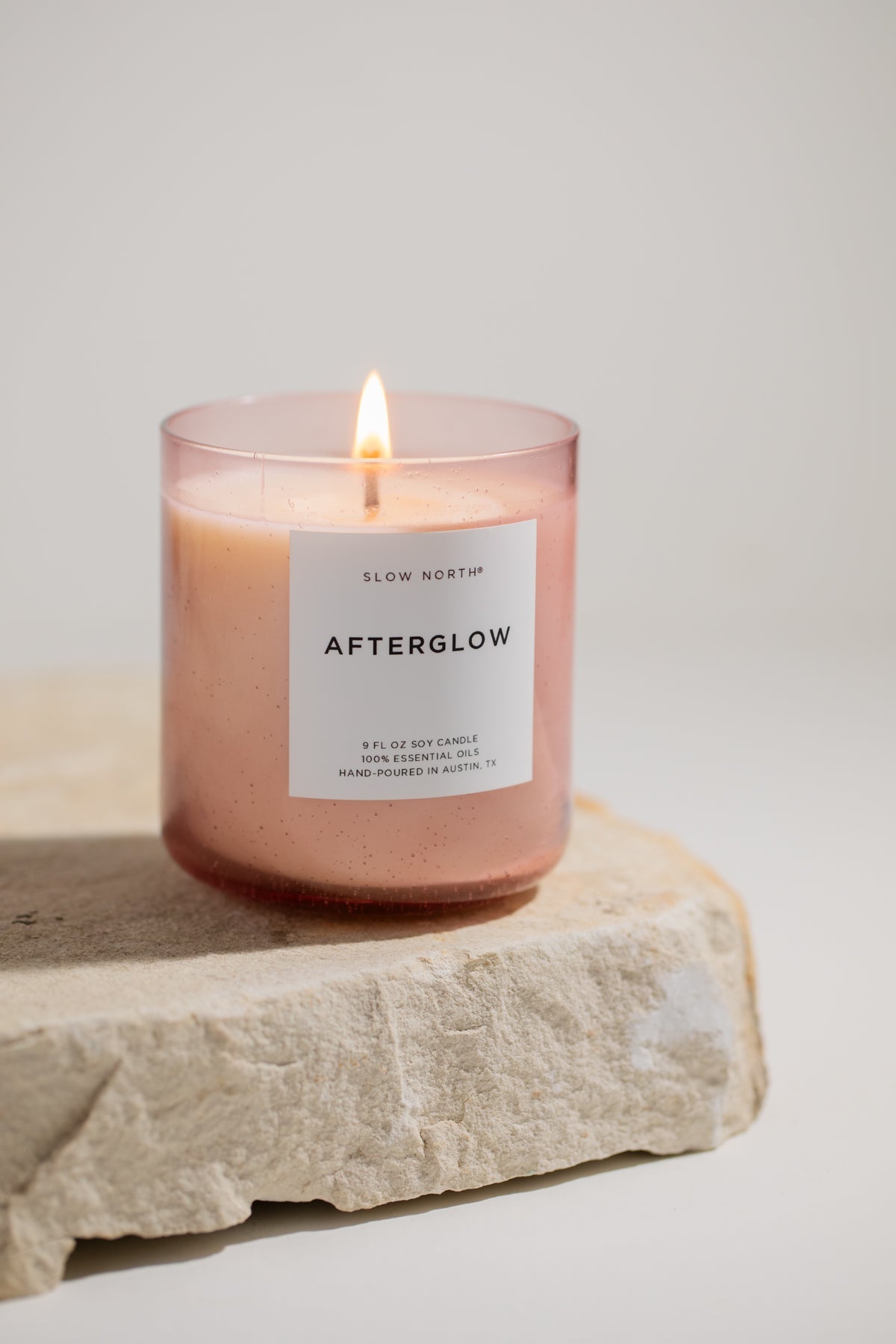 Spa Scented Candle - Afterglow Aromatherapy Soy Wax Candle | Floral Spice Blend