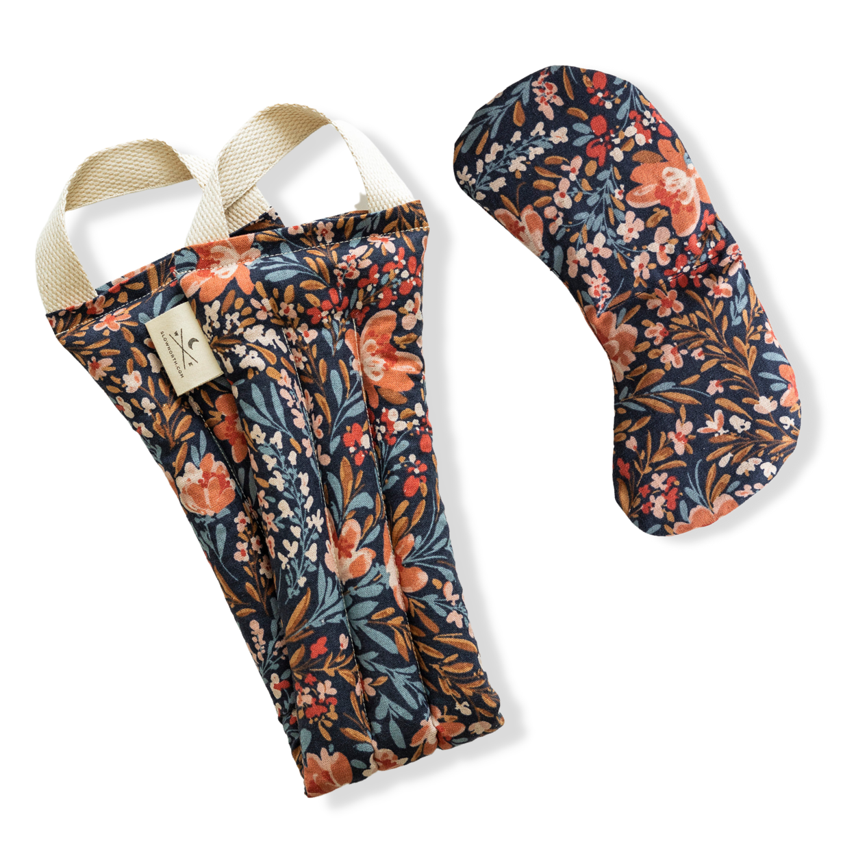 Eye Mask Neck Wrap Bundle - Microwaveable Heat Therapy Pack For Natural Pain Relief