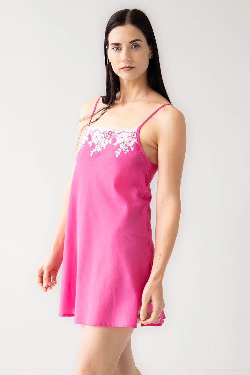 Cotton Chemise – Soft Breathable Dress | Lightweight Sleepwear For Women