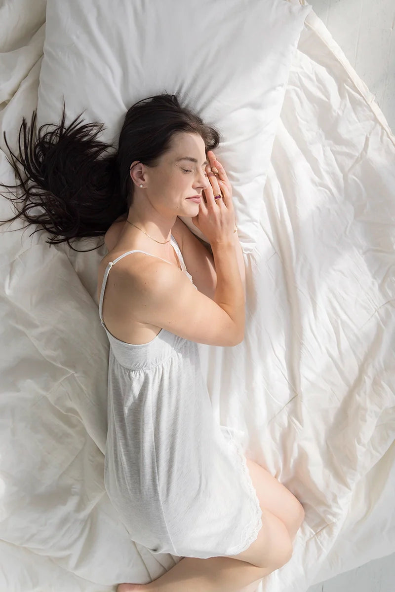 Soft Pima Cotton Chemise – Lightweight Lace Trim Sleepwear With Spaghetti Straps