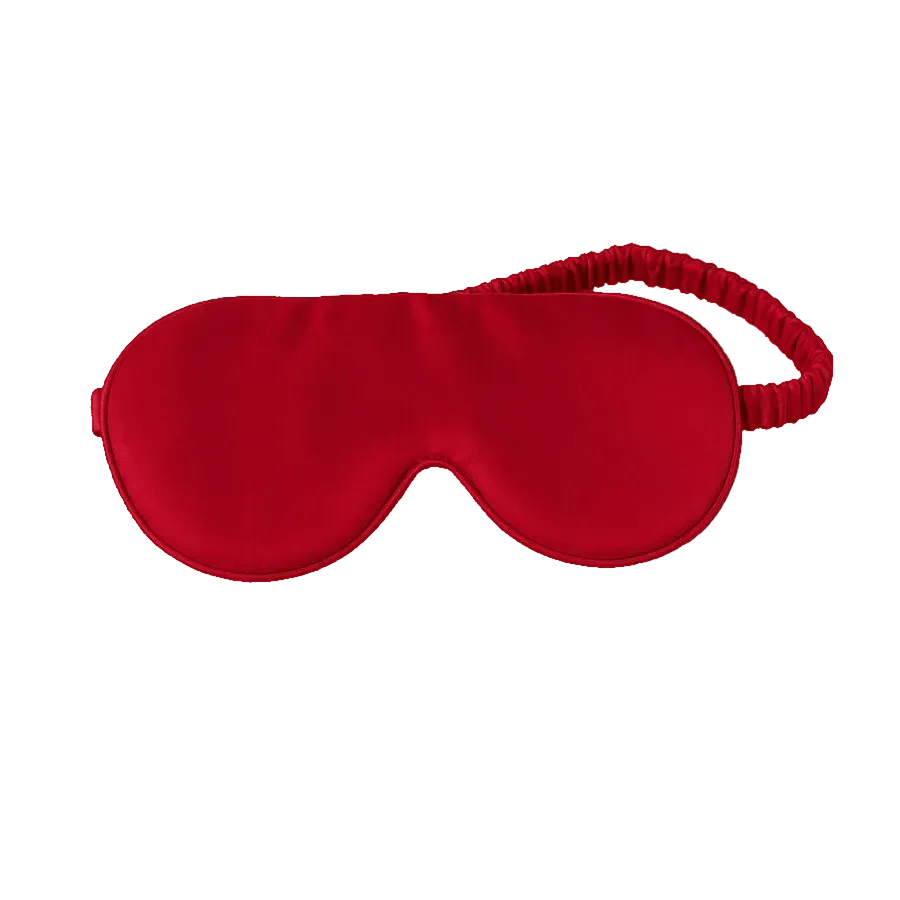 Silk Eye Mask – Oversized Mulberry Sleep Mask | Black Breathable Cover